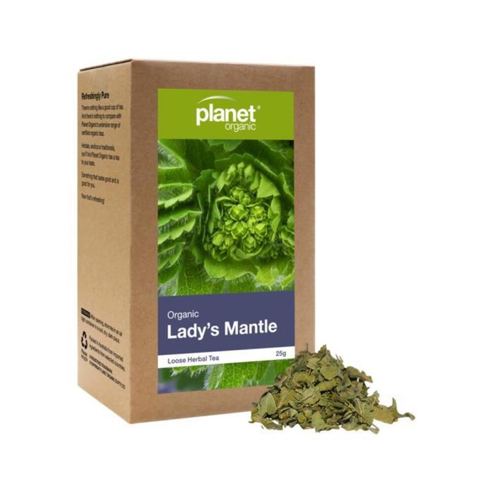 Planet Organic Organic Ladys Mantle Loose Leaf Tea 25g