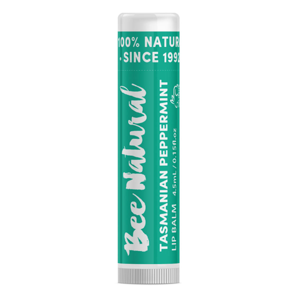 비 내츄럴 립 밤 스틱 타즈마니안 페퍼민트 4.5ml, Bee Natural Lip Balm Stick Tasmanian Peppermint 4.5ml