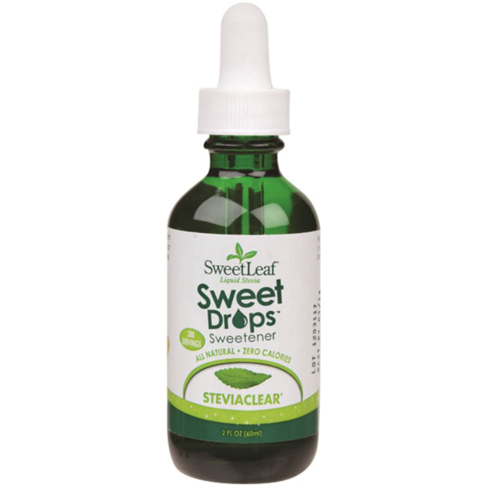 스윗 리프 스윗 드롭 스티비아클리어 리퀴드 60mL, Sweet Leaf Sweet Drops SteviaClear Liquid 60ml