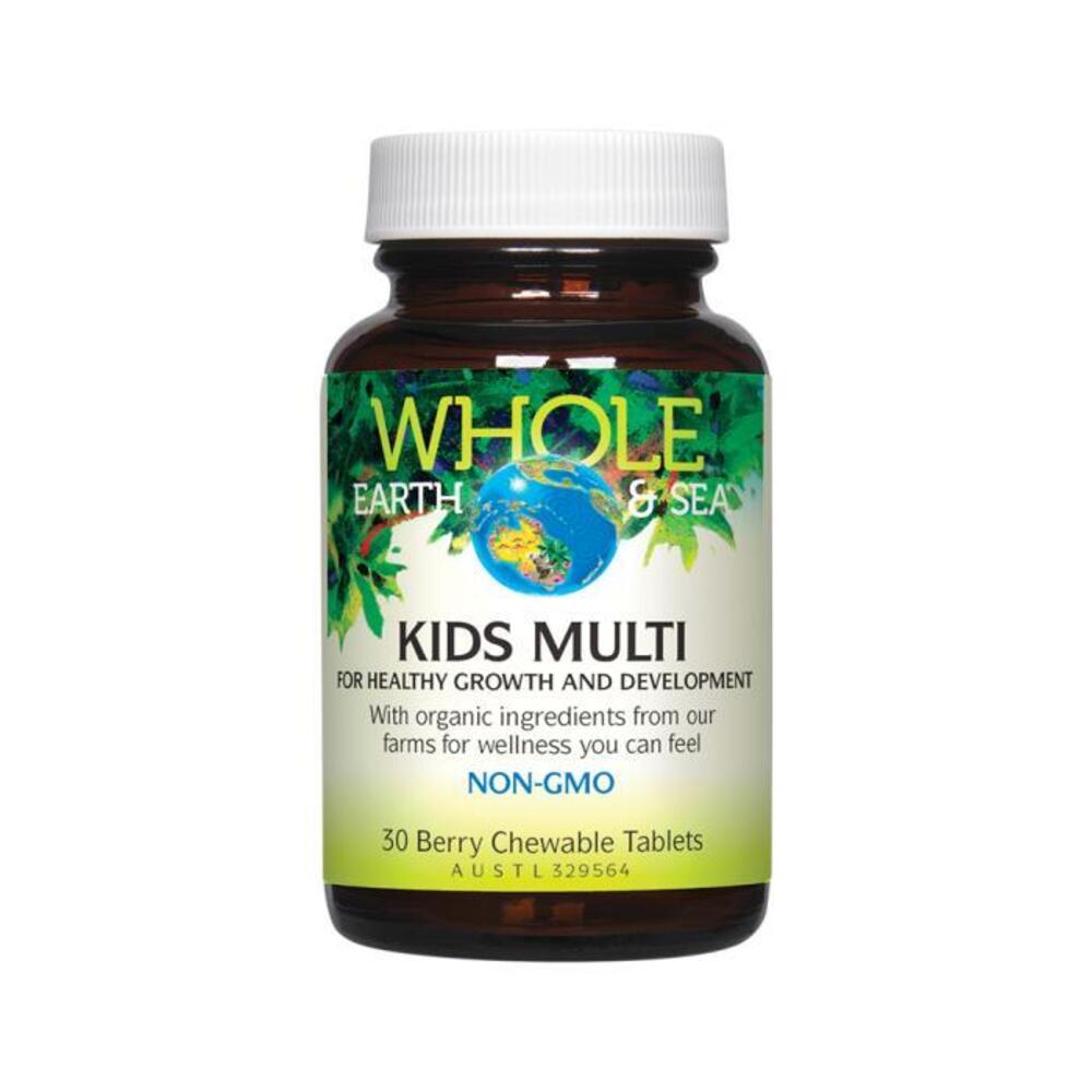 Whole Earth &amp; Sea Kids Multi (Berry) Chewable 30t