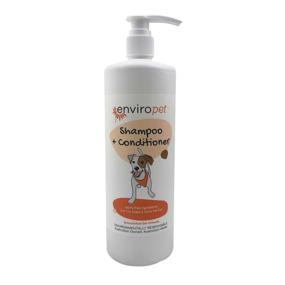 인바이로펫 펫 샴푸 + 컨디셔너 1L, EnviroPet Pet Shampoo + Conditioner 1L