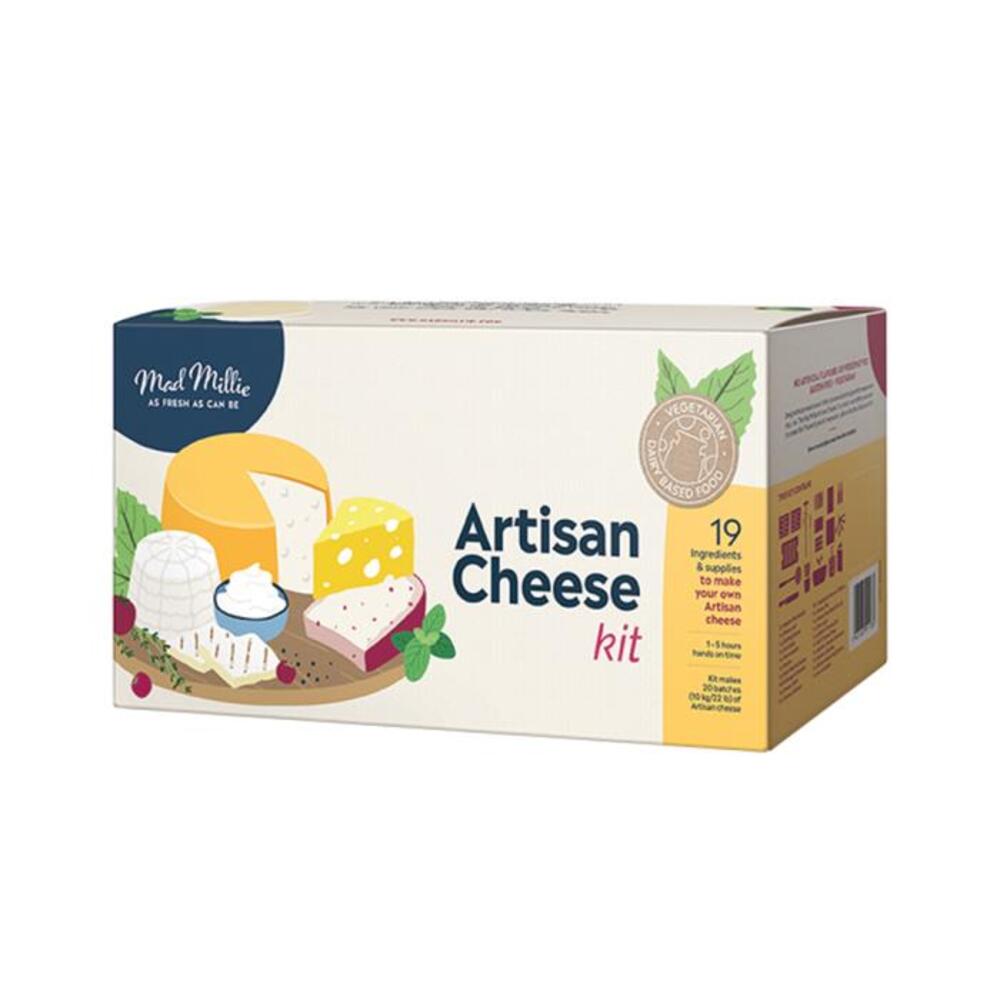 매드 밀리 아티산 치즈 키트, Mad Millie Artisan Cheese Kit