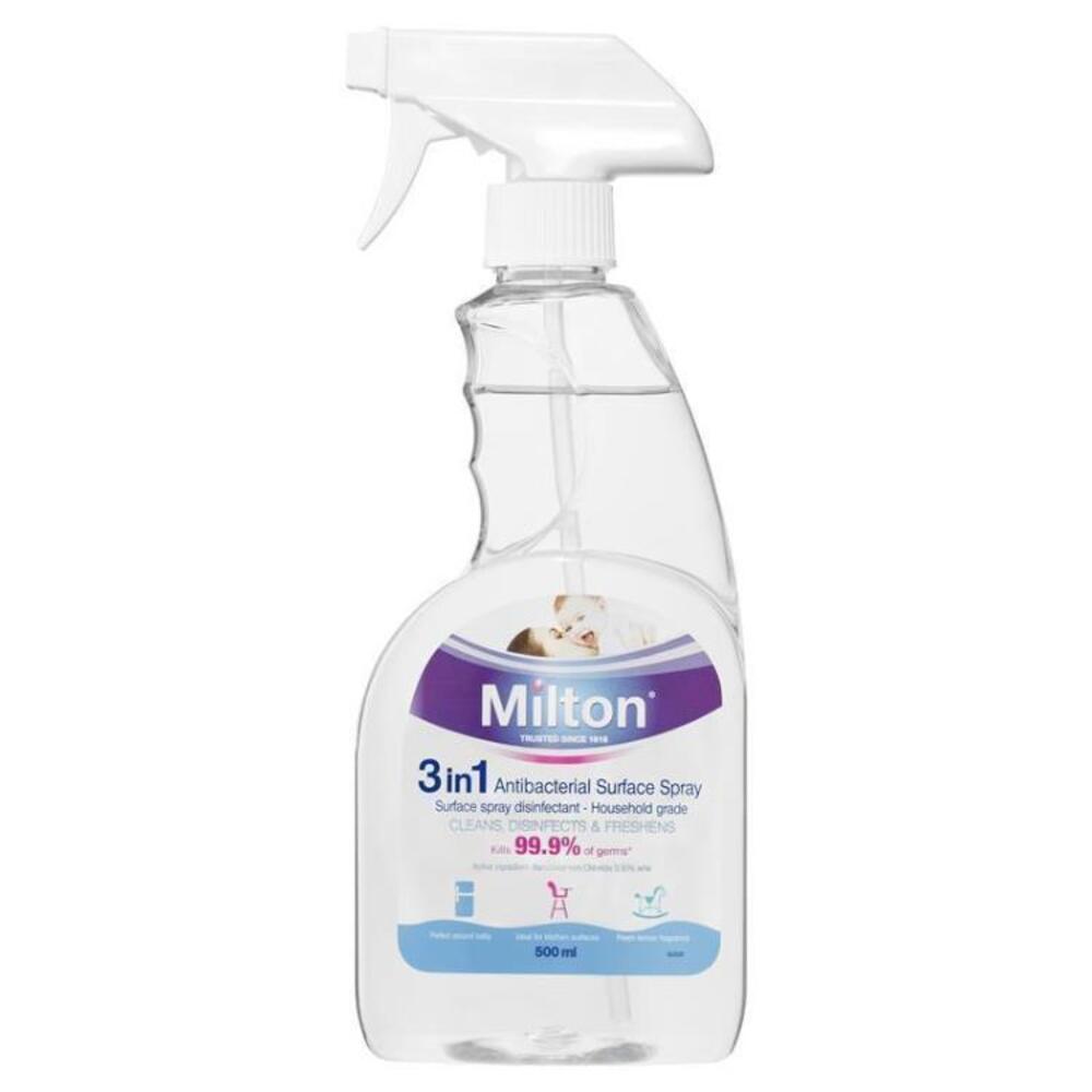 Milton Antibacterial 3 in 1 Surface Spray 500ml