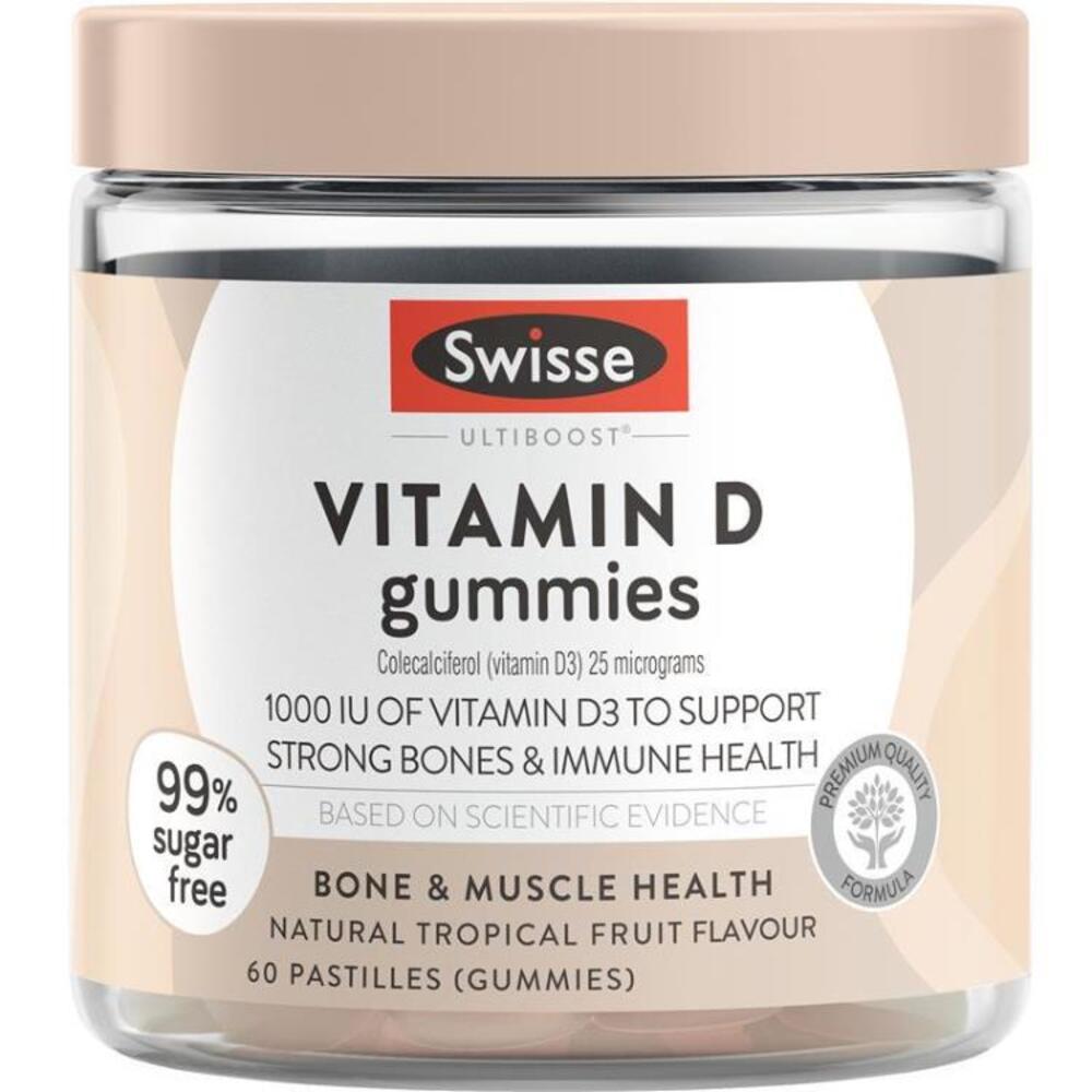 Swisse Vitamin D Gummies 60 Pack