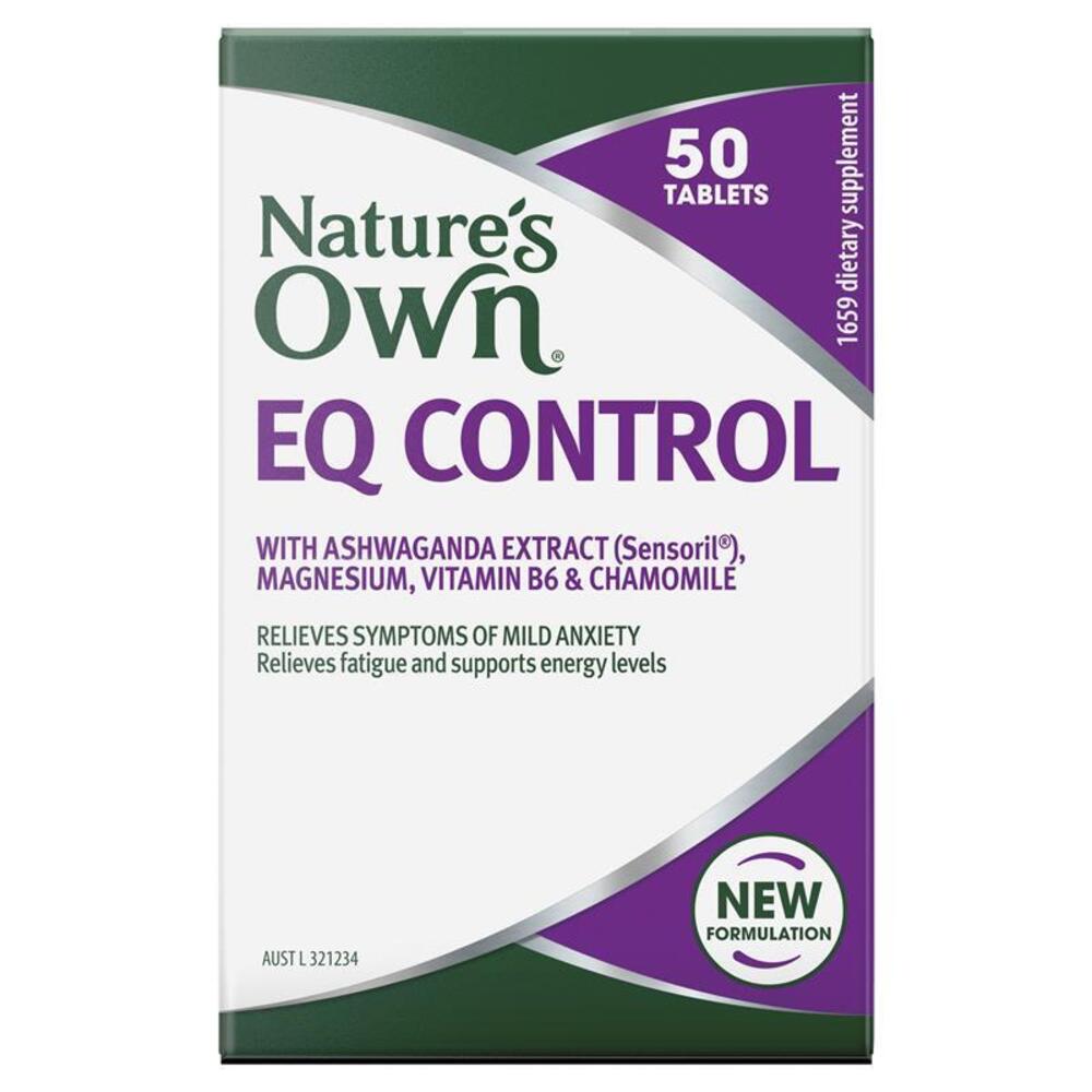 네이쳐스온 EQ 컨트롤 50타블렛 Natures Own EQ Control 50 Tablets