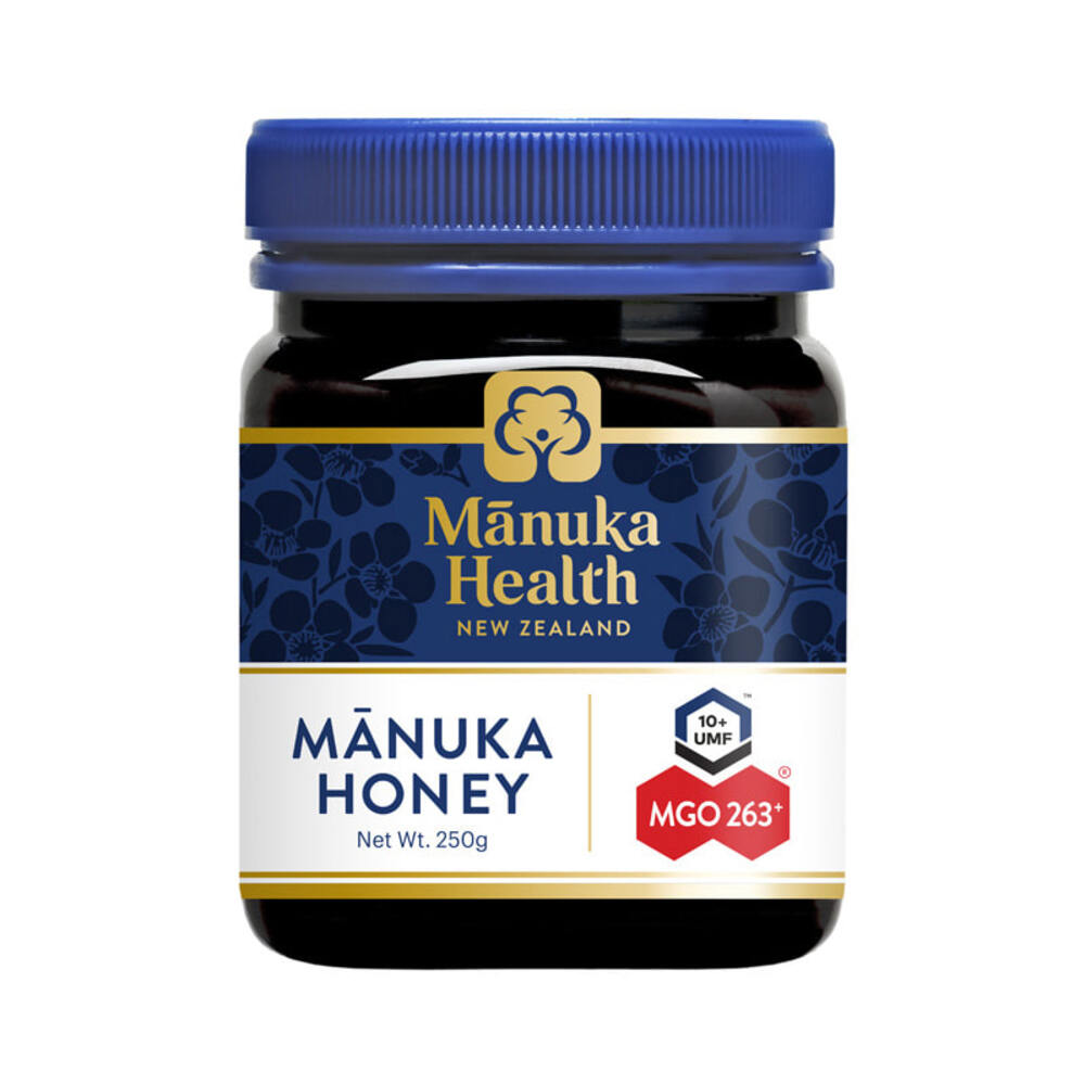 마누카 헬스 MGO263+ UMF10 마누카 허니 250g (Not 포 세일 인 WA), Manuka Health MGO263+ UMF10 Manuka Honey 250g (NOT For sale in WA)