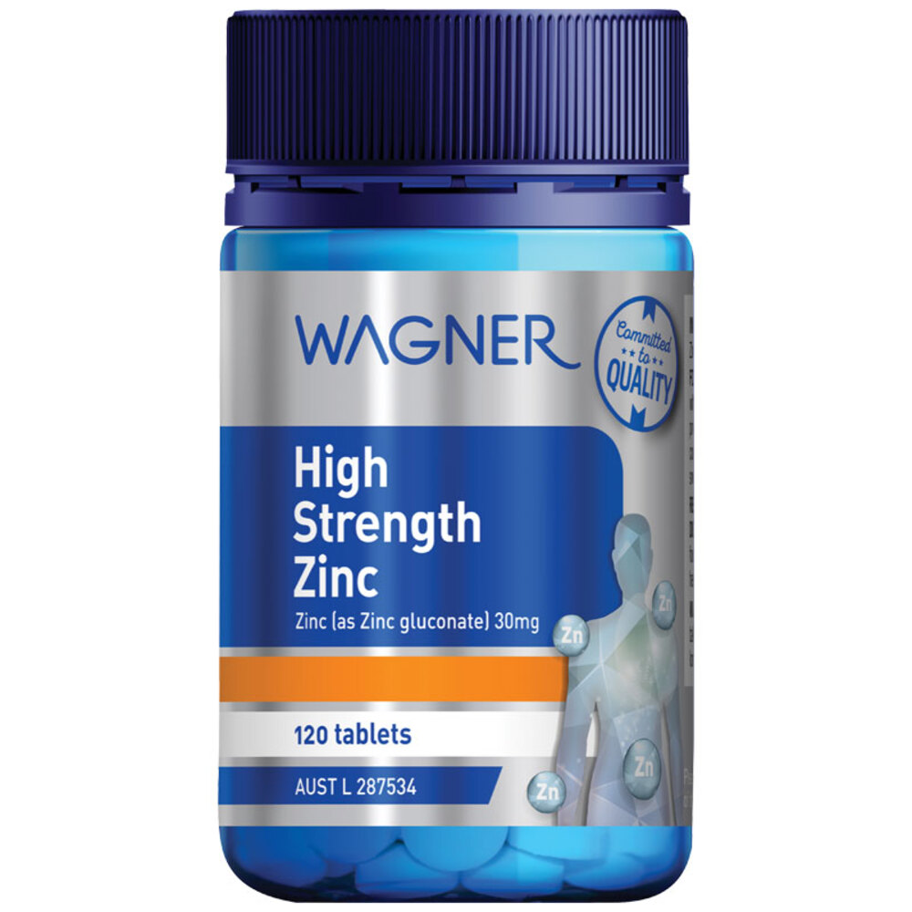 와그너 고함량 아연 120타블렛 Wagner High Strength Zinc 120 Tablets