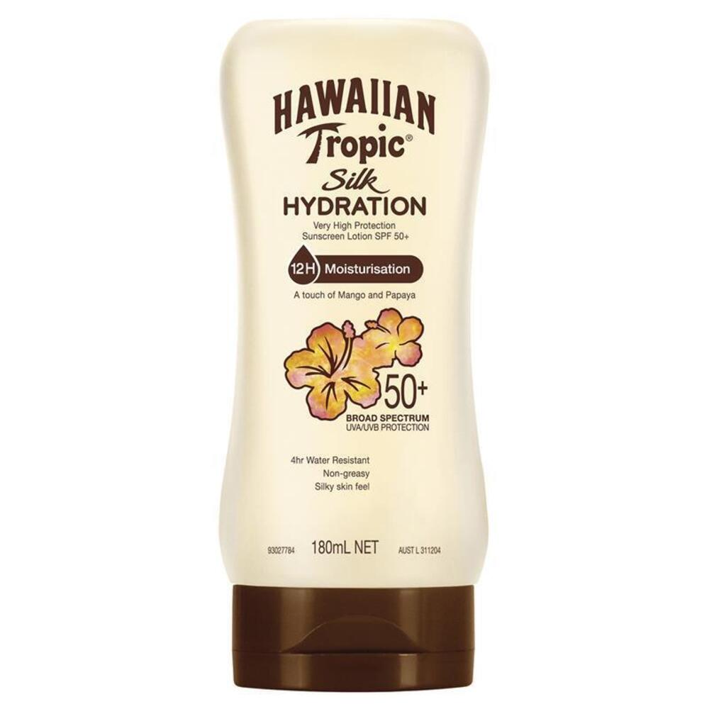 하와이언 트로픽 실크 하이드레이션 로션 50+ 180ml, Hawaiian Tropic Silk Hydration Lotion 50+ 180ml