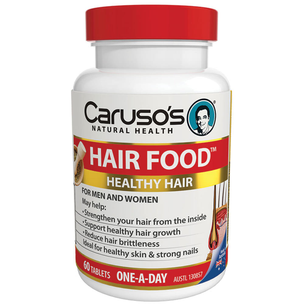 카루소스 내츄럴 헬스 피가로 헤어 푸드 플러스 60타블렛 Carusos Natural Health Figaro Hair Food Plus 60 Tablets