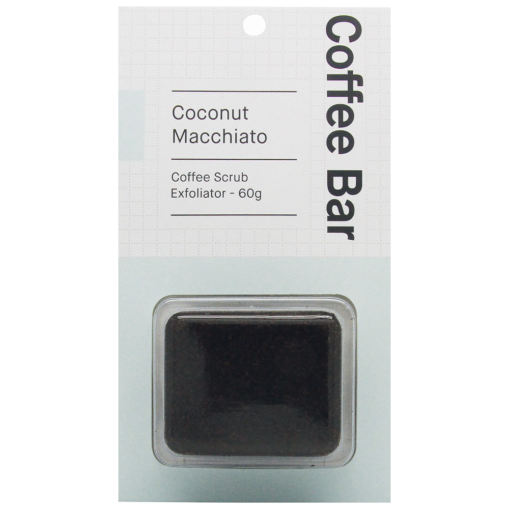 커피 바 익스폴리에이터 코코넛 마끼아또 60g, Coffee Bar Exfoliator Coconut Macchiato 60g