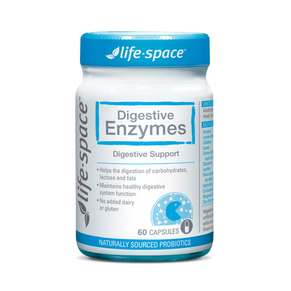 라이프스페이스 프로바이오틱 다이제스티브 엔자임 60 정 Life Space Probiotic Digestive Enzymes 60 Capsules