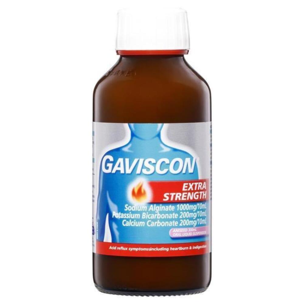 Gaviscon Extra Strength Heartburn and Indigestion Relief Aniseed Flavour 300ml