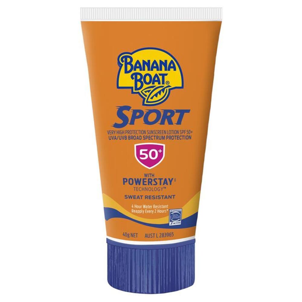 바나나보트 SPF 50+ 스포츠 40g 튜브, Banana Boat SPF 50+ Sport 40g Tube