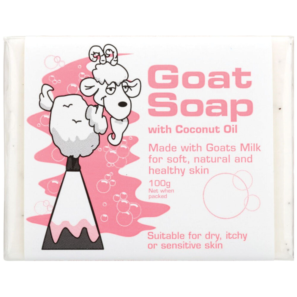 고트 비누 윗 코코넛 오일 100g, Goat Soap With Coconut Oil 100g