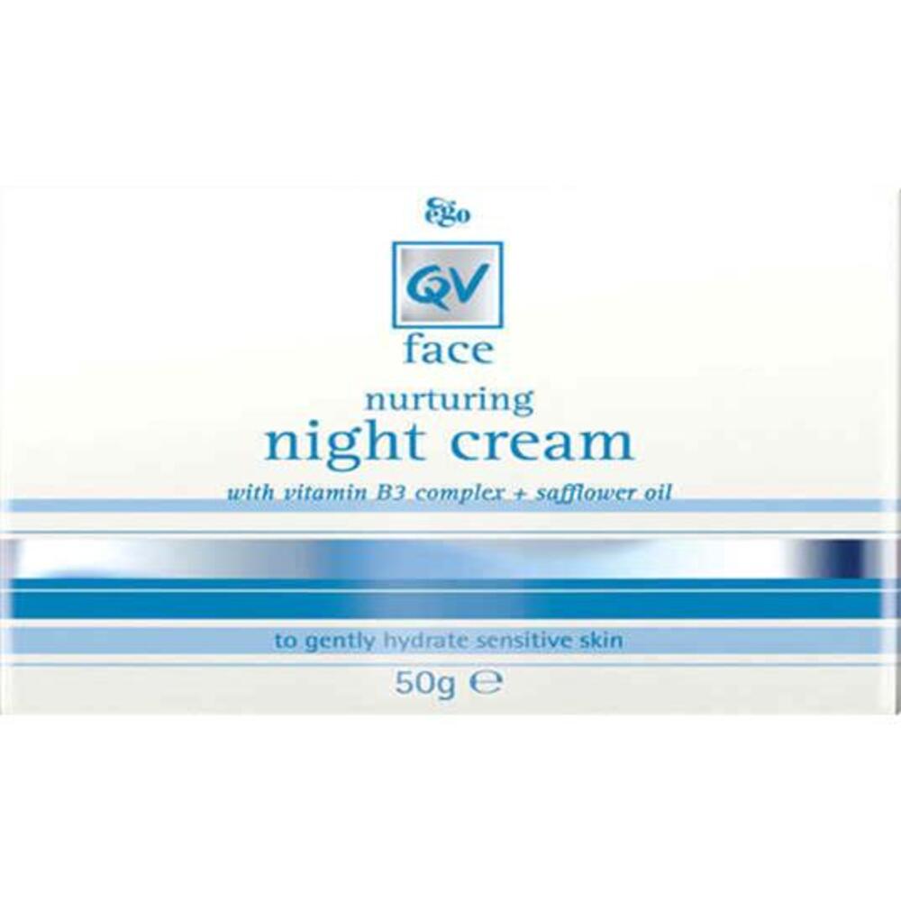큐브이 페이스 나이트 크림 50g 윗 비타민 B3, QV Face Night Cream 50G With Vitamin B3