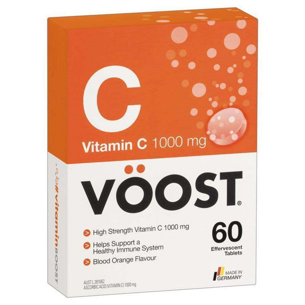 부스트 비타민 C 기포성 60 팩 Voost Vitamin C Effervescent 60 Pack