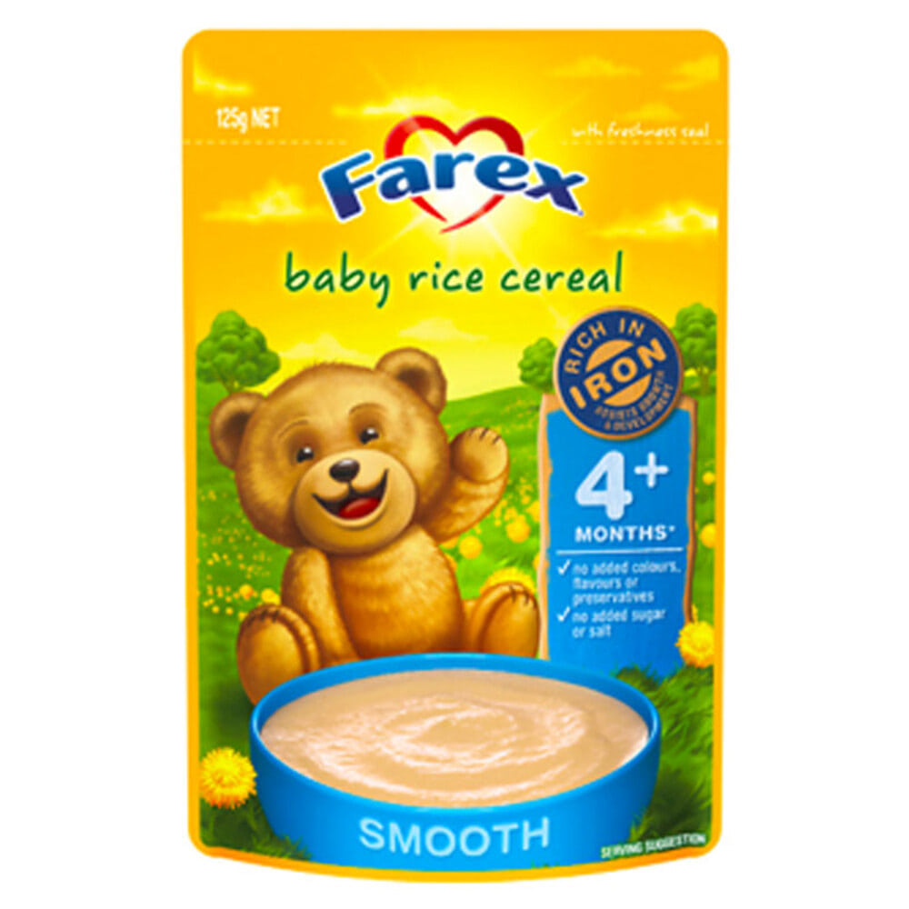 파렉스 배이비 라이드 시리얼 125G, Farex Baby Rice Cereal 125g
