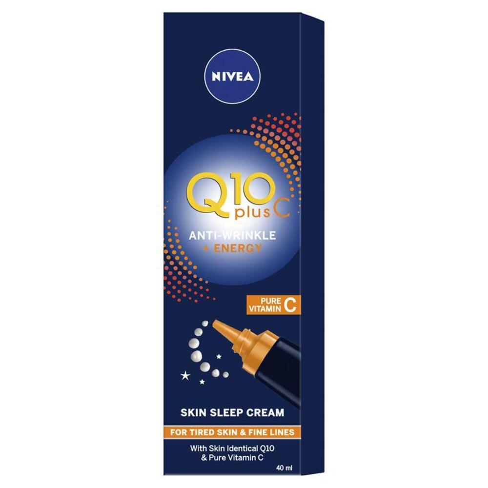 니베아 Q10 플러스 비타민 C 나이트 크림 40ml, Nivea Q10 Plus Vitamin C Night Cream 40ml
