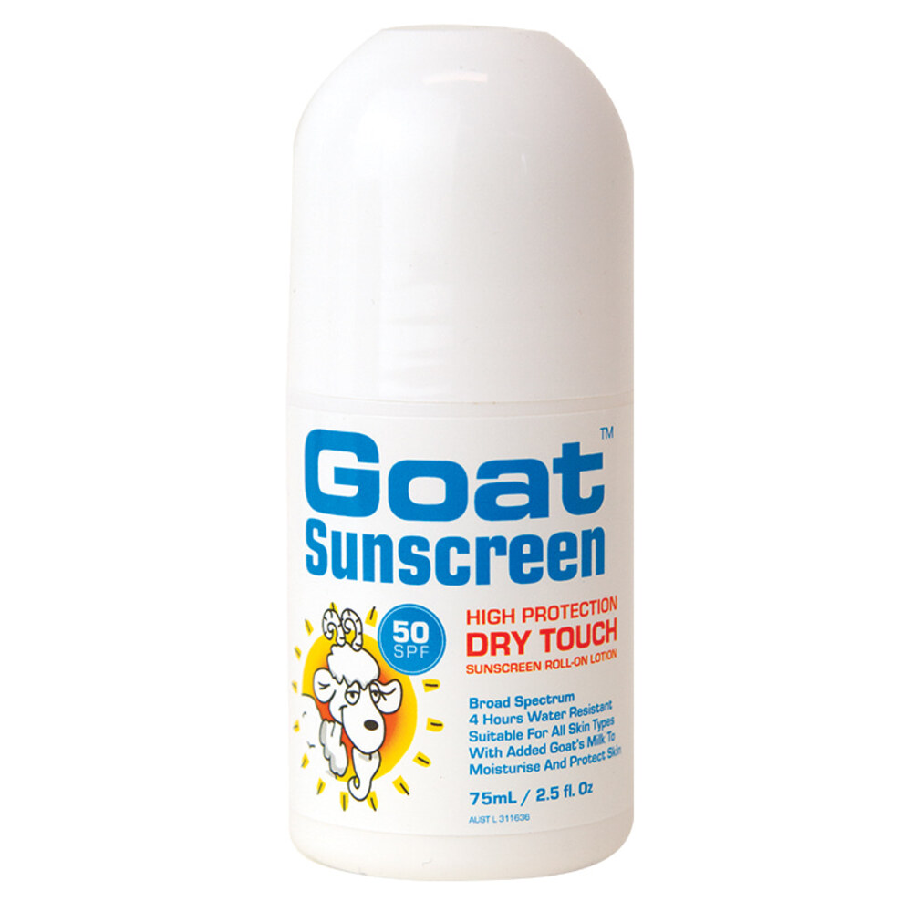 고트 썬크림 드라이 터치 롤 온 75ML, Goat Sunscreen Dry Touch Roll On 75ml