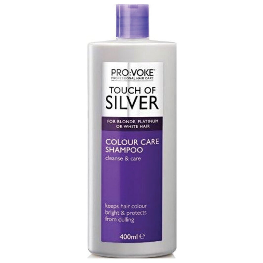 프로보크 터치 오브 실버 컬러 케어 샴푸 400ml, Provoke Touch Of Silver Colour Care Shampoo 400ml