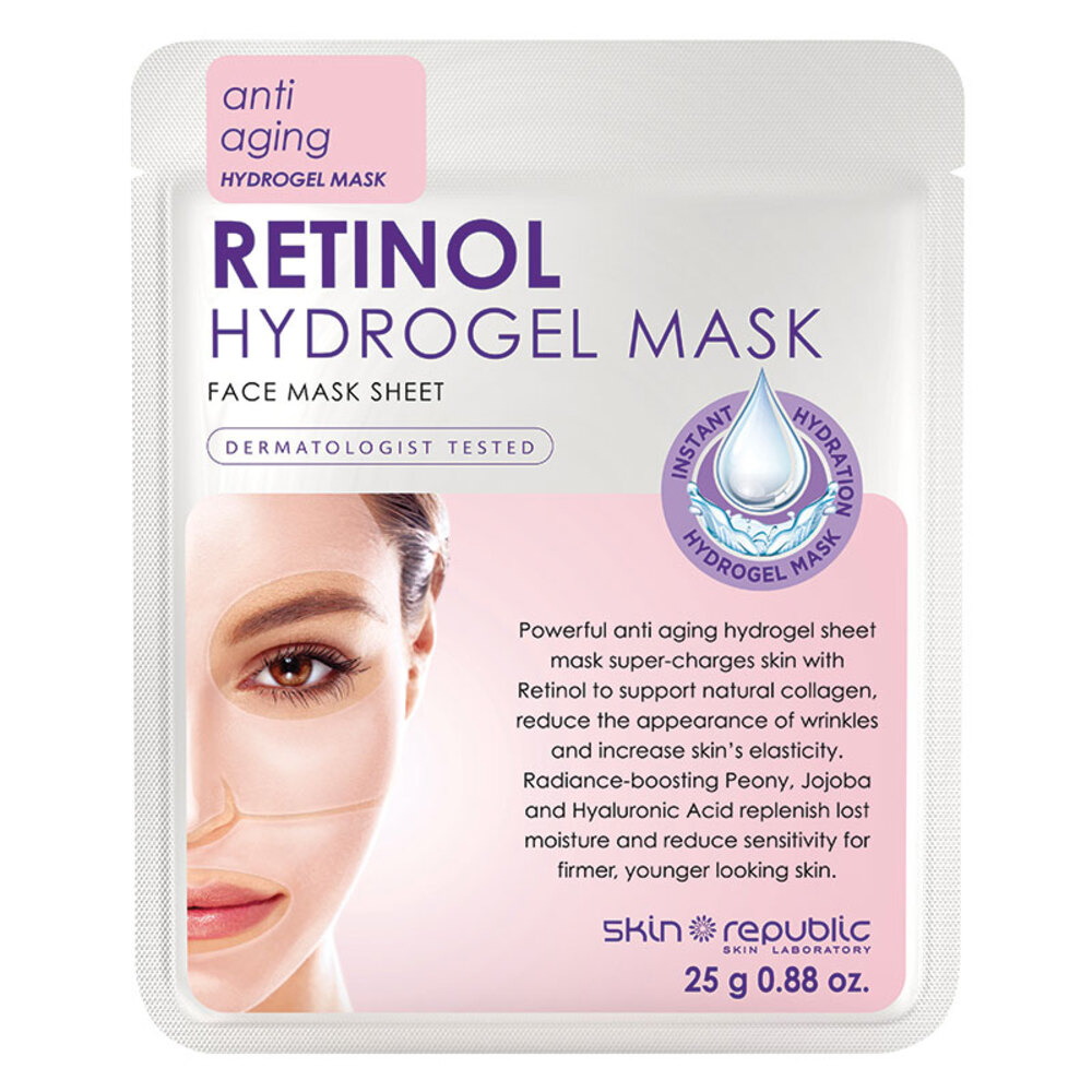 스킨리퍼블릭 레티놀 하이드로겔 마스크, Skin Republic Retinol Hydrogel Mask