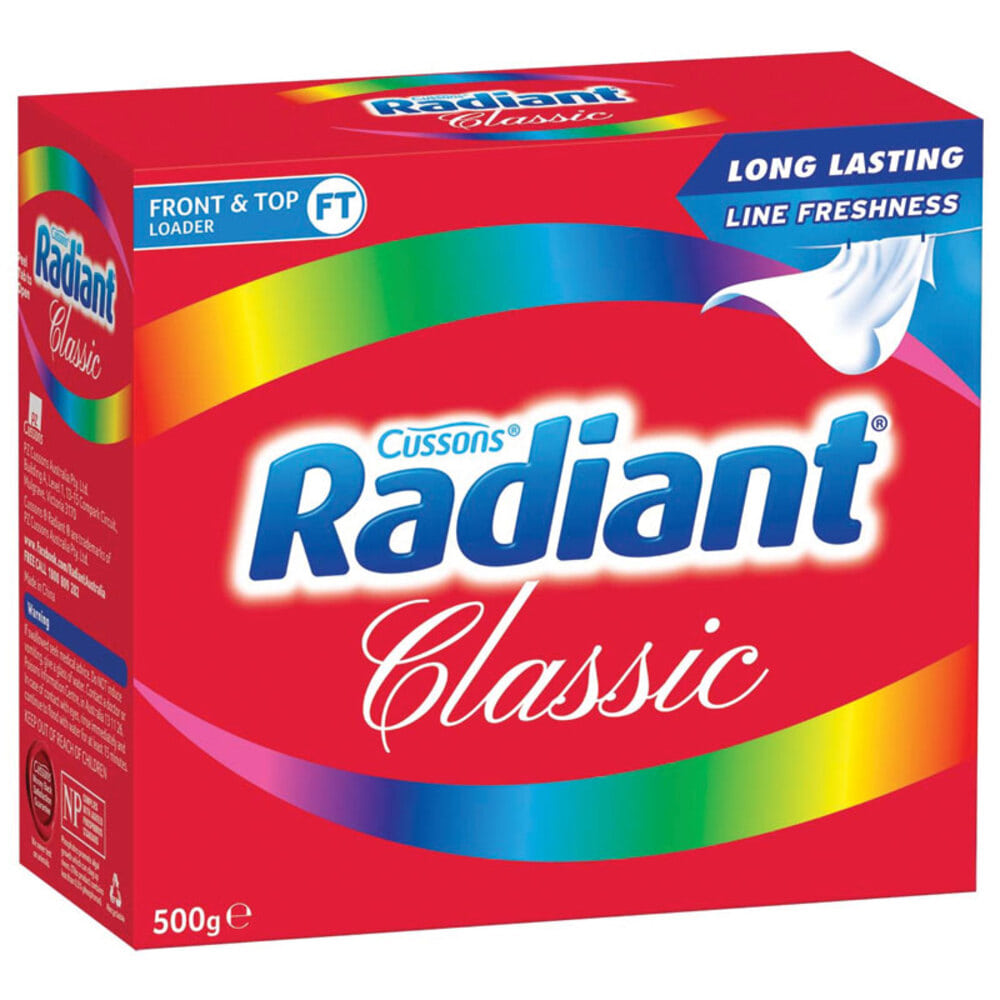 레디언트 론드리 파우더 클래식 500g, Radiant Laundry Powder Classic 500g