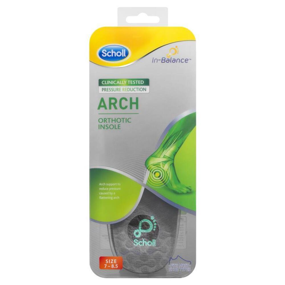 Scholl In Balance Ball of Foot and Arch Orthotic Insole Medium
