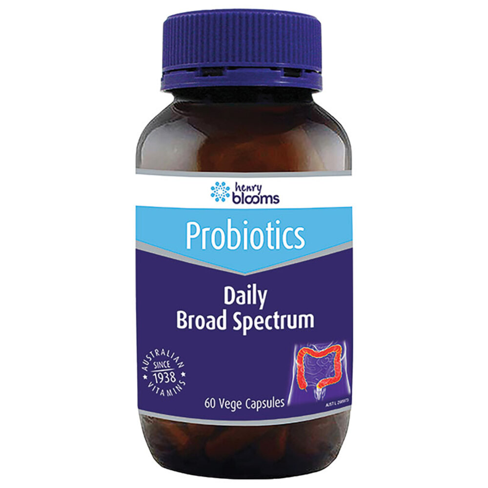 블룸스 어른용 데일리 브로드 스펙트럼 프로바이오틱 60정 Blooms Adults Daily Broad Spectrum Probiotic 60 Capsules