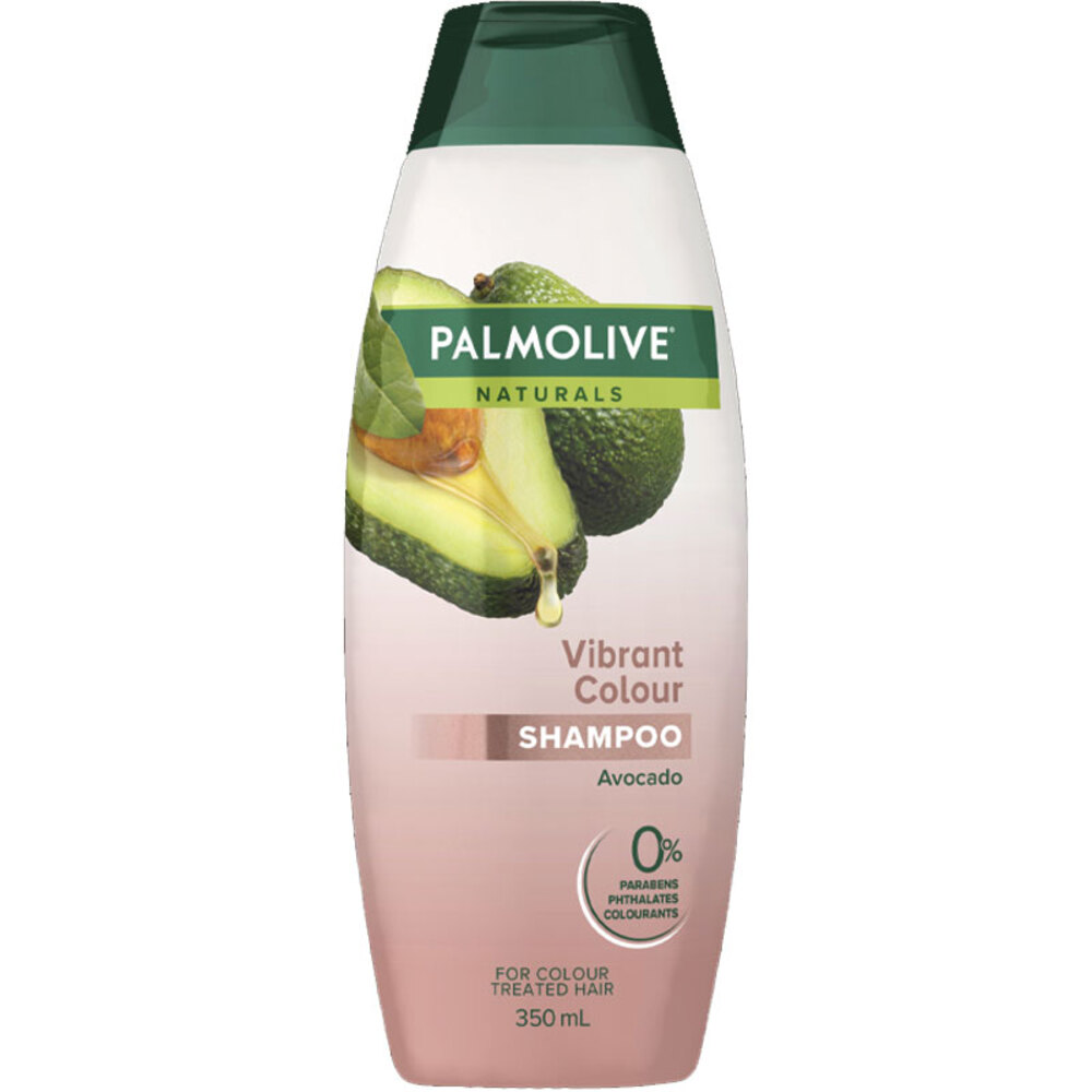 팔므올리브 내츄럴 바이브런트 컬러 트리티드 헤어 샴푸 포머그라넷 and 아보카도 350ml, Palmolive Naturals Vibrant Colour Treated Hair Shampoo Pomegranate and Avocado 350mL