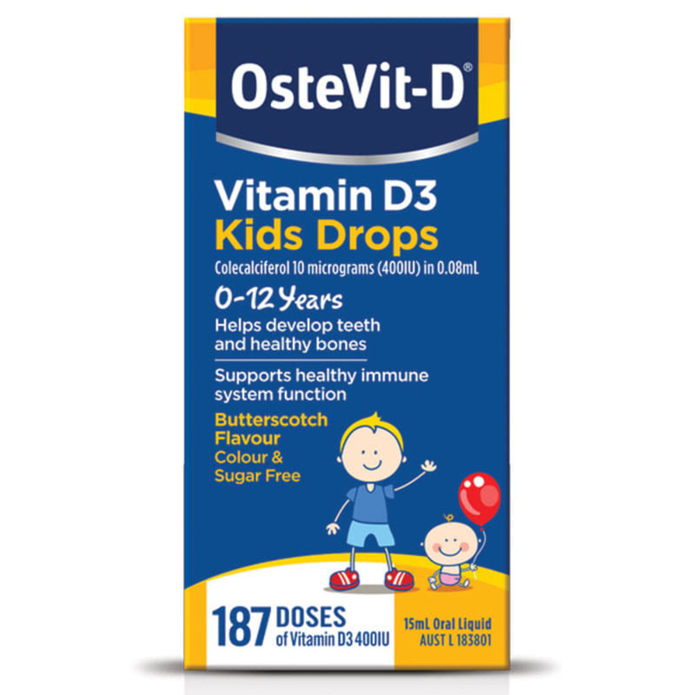 오스테벳-D 칠드런 오랄 드롭 15ml Ostevit-D Childrens Oral Drops 15ml
