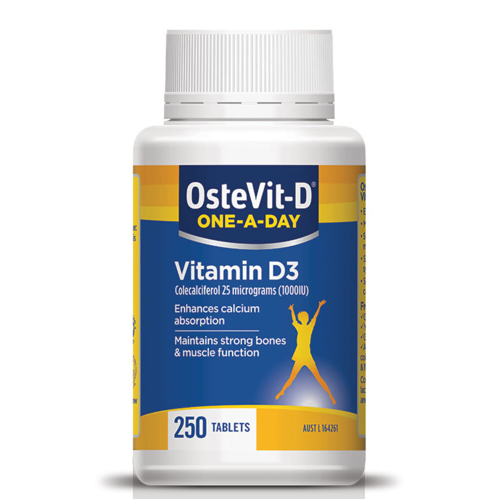 오스테벳-D 비타민 D3 250타블렛 OsteVit-D Vitamin D3 250 Tablets