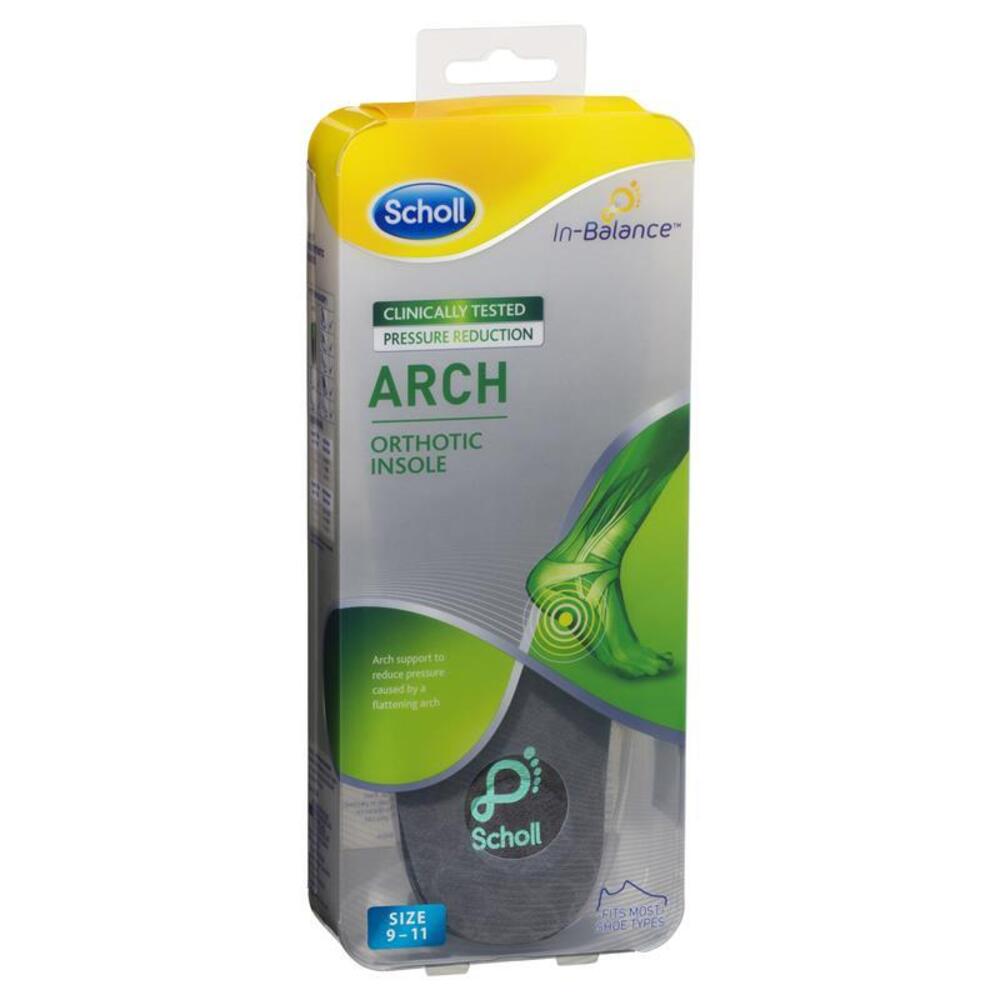 Scholl In Balance Ball of Foot and Arch Orthotic Insole Large