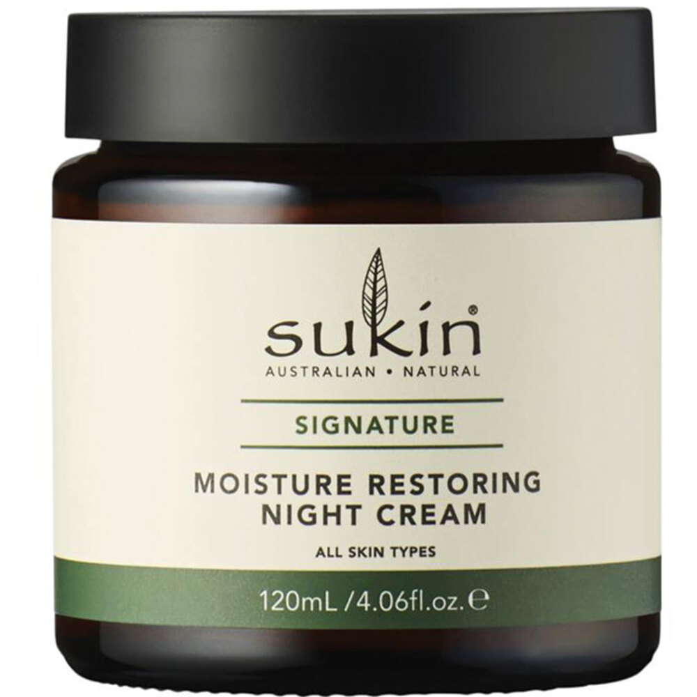 수킨 모이스쳐 리스토링 나이트 크림 120ml, Sukin Moisture Restoring Night Cream 120ml