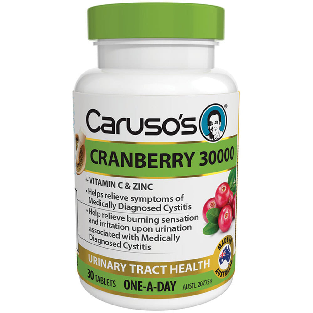 카루소스 내츄럴 헬스 울트라 맥스 크랜베리 30000 30타블렛 Carusos Natural Health Ultra Max Cranberry 30000 30 Tablets