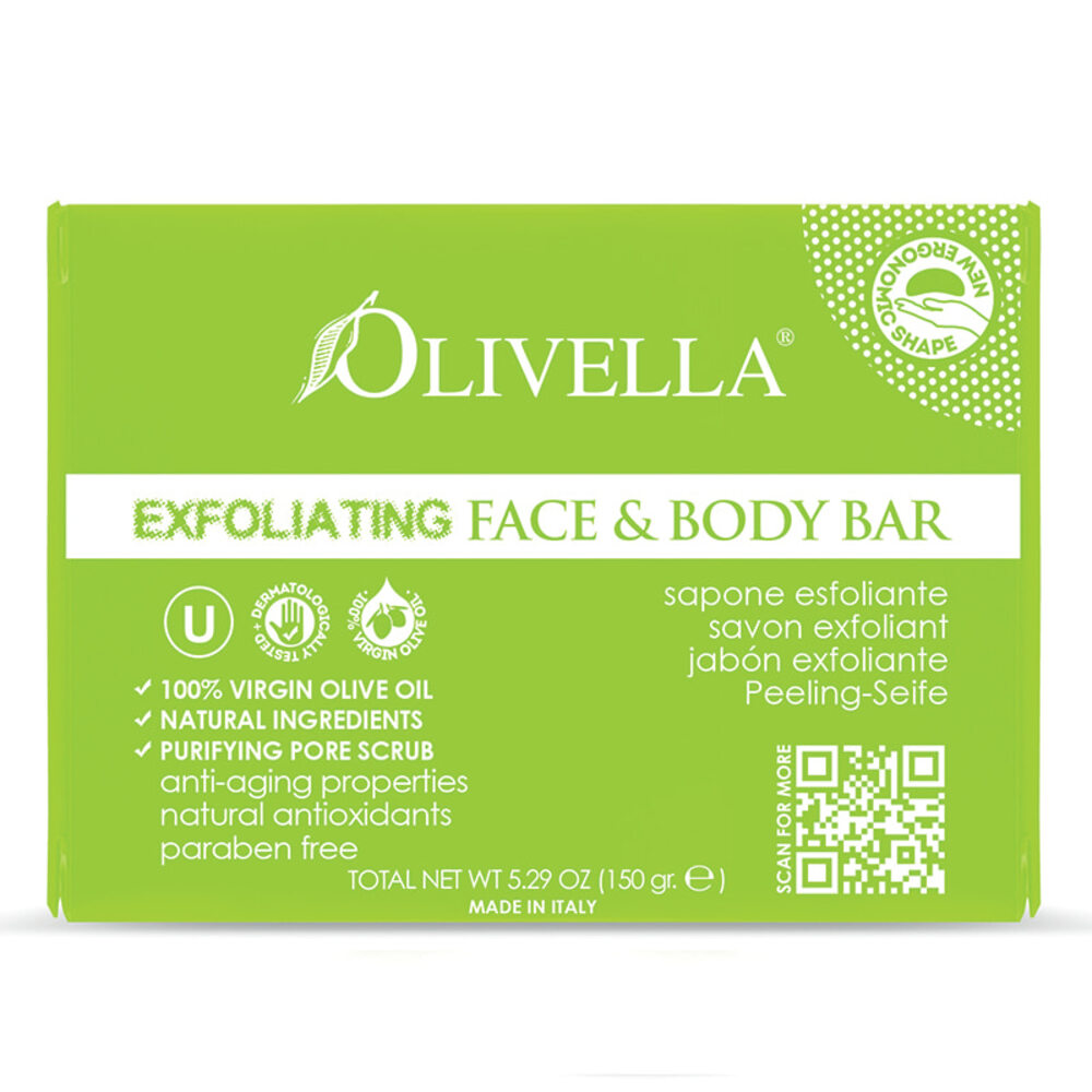 올리벨라 비누 바 익스플로에이팅 150g, Olivella Soap Bar Exfoliating 150g