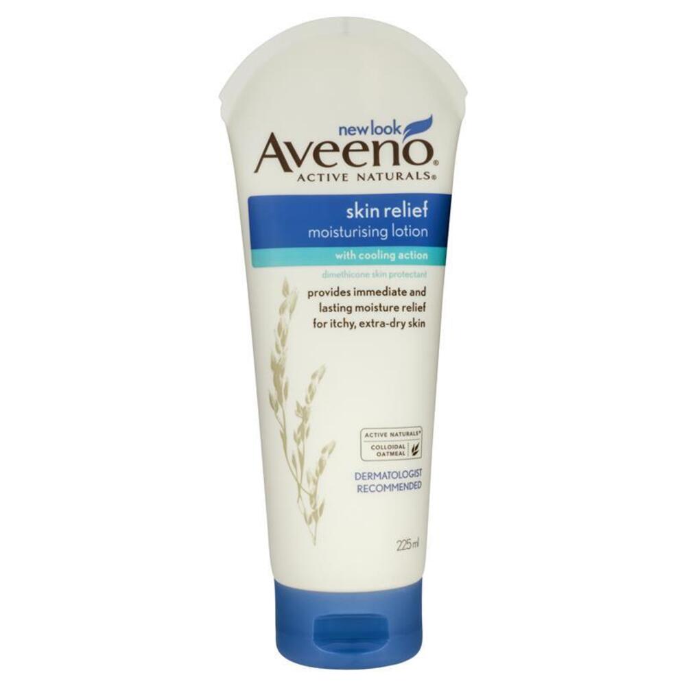 아비노 액티브 내츄럴 스킨 릴리프 모이스쳐라이징 로션 225mL, Aveeno Active Naturals Skin Relief Moisturising Lotion 225mL