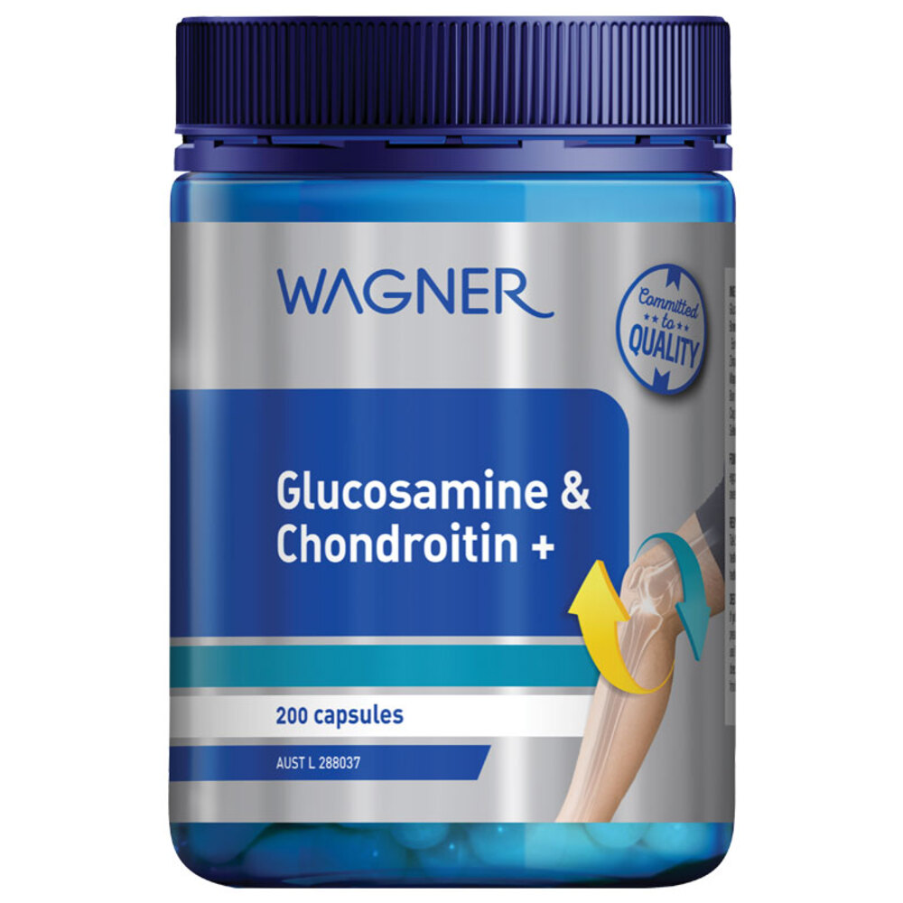와그너 글루코사민 + 콘드로이친  200정 Wagner Glucosamine and Chondroitin + 200 Capsules