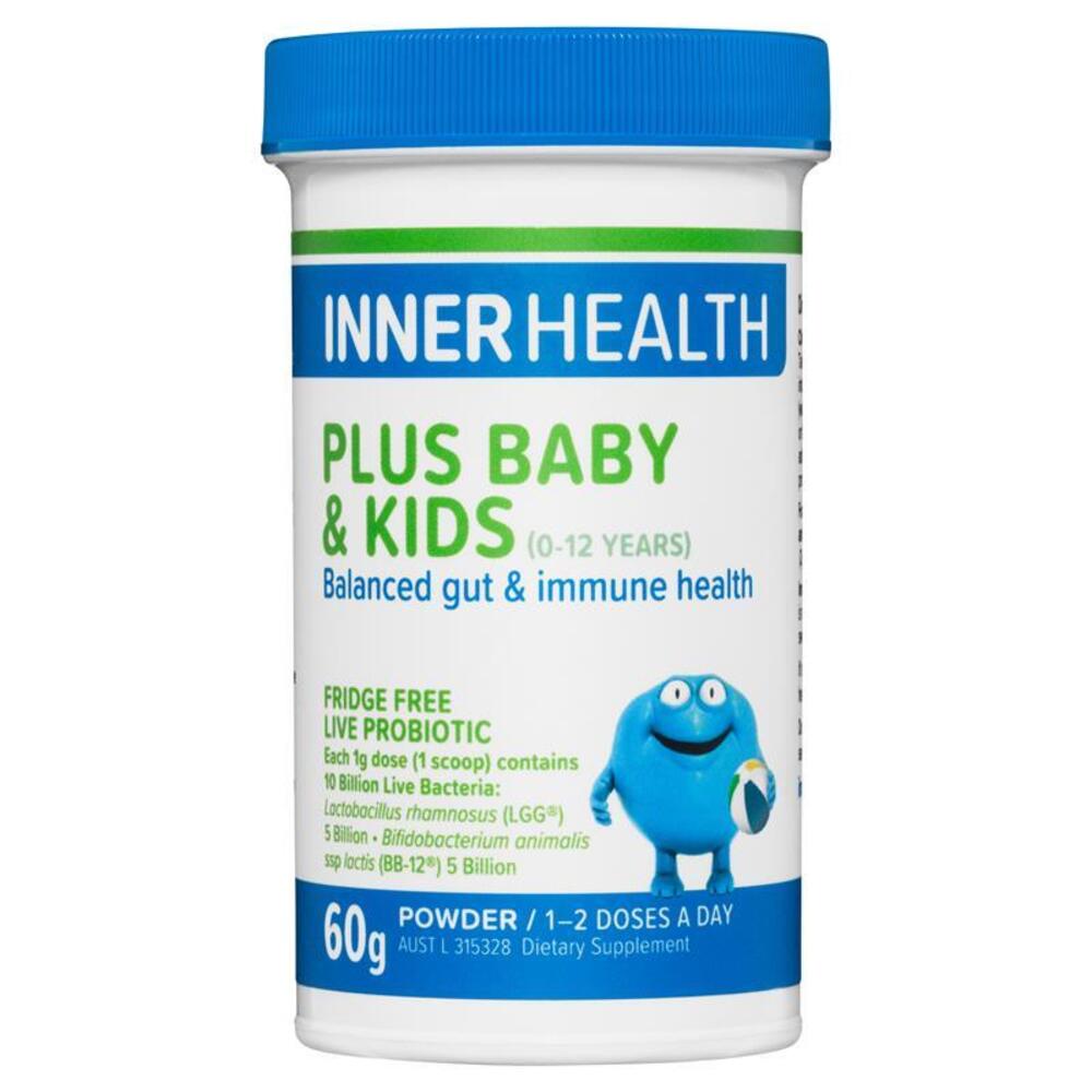 이너 헬스 플러스 베이비 앤 키즈 60g 파우더, Inner Health Plus Baby and Kids 60g Powder