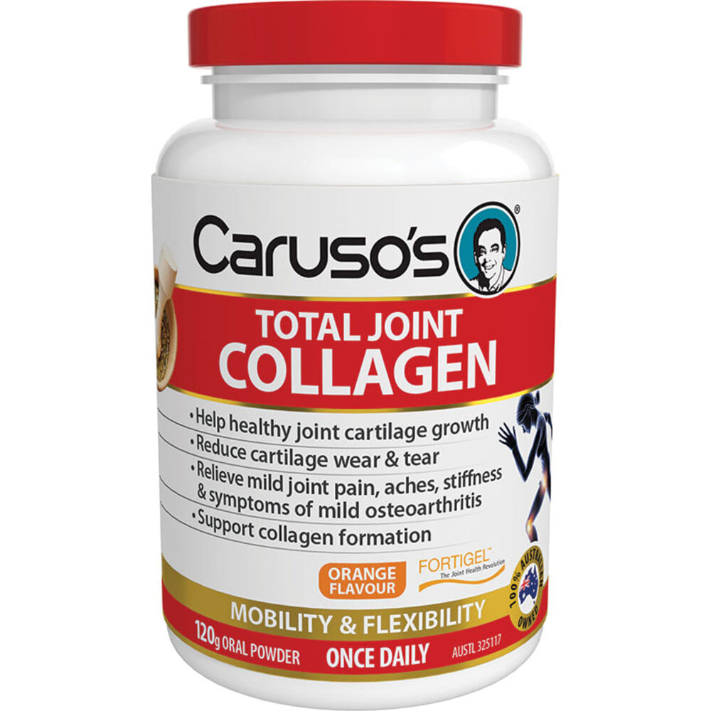카루소스 내츄럴 헬스 토탈 조인트 콜라겐 120 그램스, Carusos Natural Health Total Joint Collagen 120 grams