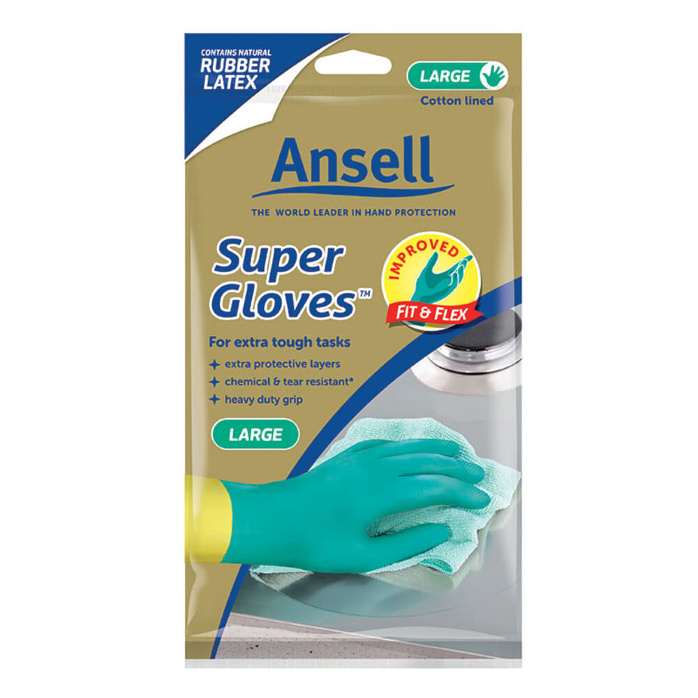안셀 슈퍼 글로브 라지팩, Ansell Super Glove Large 1 Pack