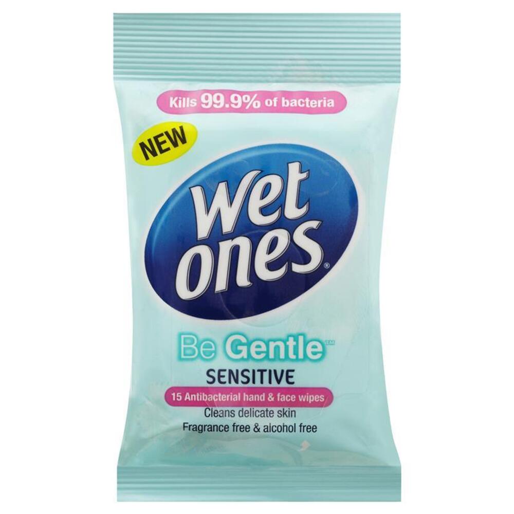 웻 원스 비 젠틀트레블 팩, Wet Ones Be Gentle 15 Travel Pack