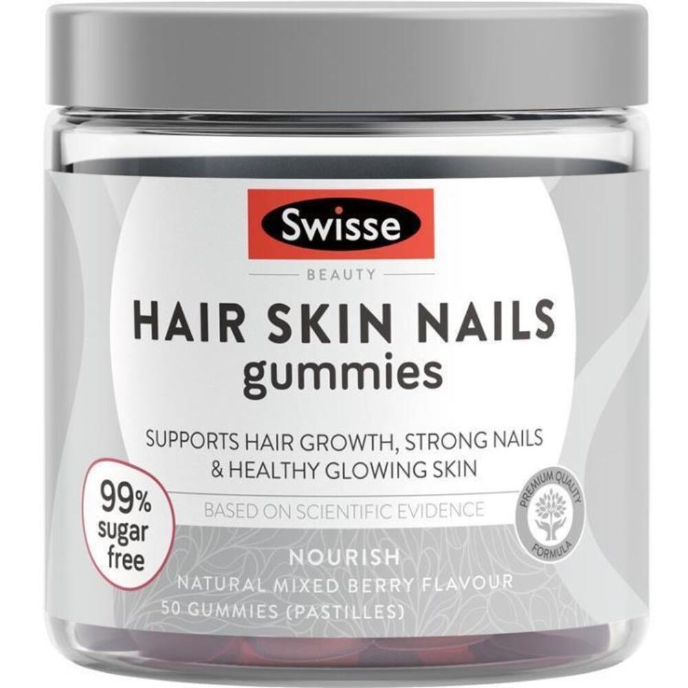 Swisse Beauty Hair Skin Nails Gummies 50 Pack