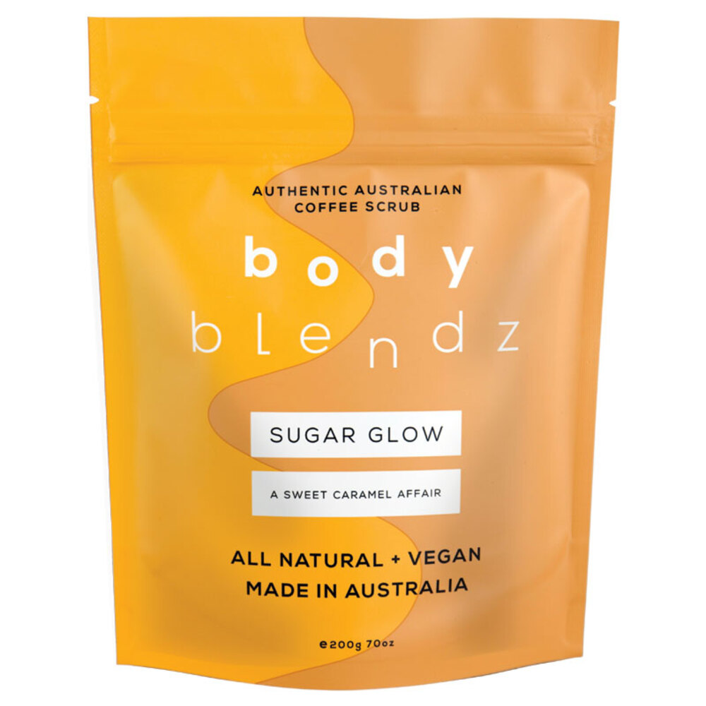바디 블렌즈 바디 커피 스크럽 설탕 글로우 200g, Body Blendz Body Coffee Scrub Sugar Glow 200g
