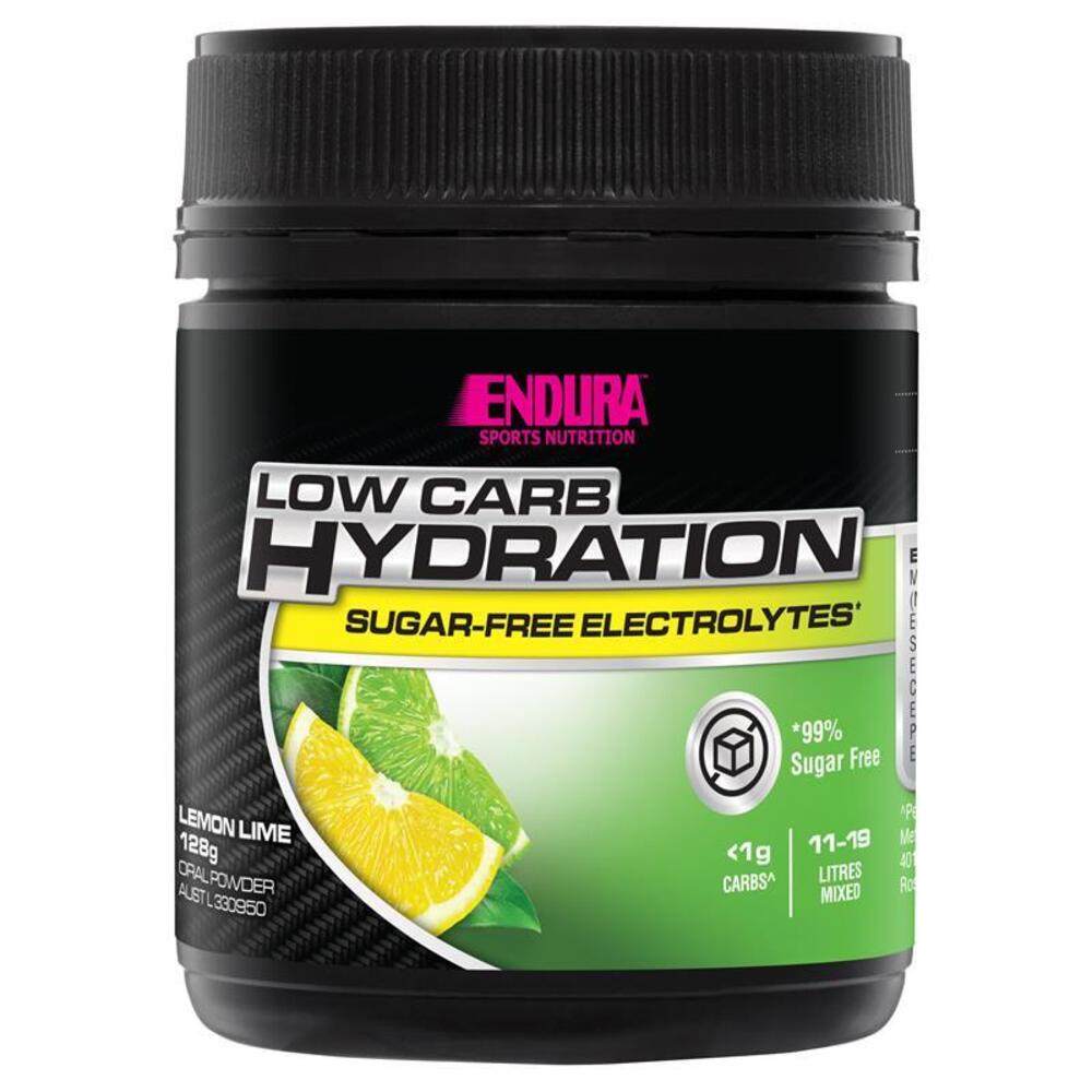 엔듀라 로우 Carb 퓨어 레몬 라임 128g, Endura Low Carb Fuel Lemon Lime 128g