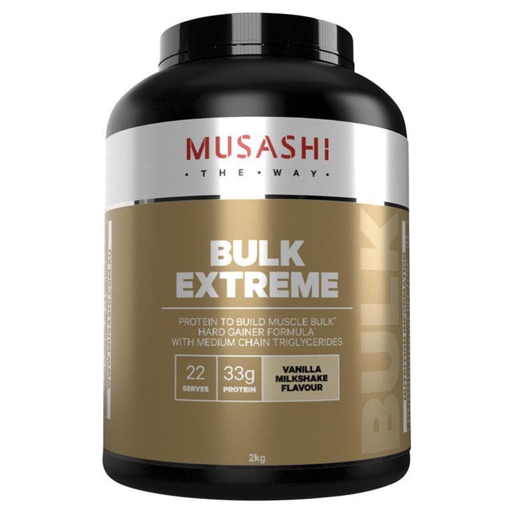 무사시 벌크 익스트림 바닐라 2KG Musashi Bulk Extreme Vanilla 2kg