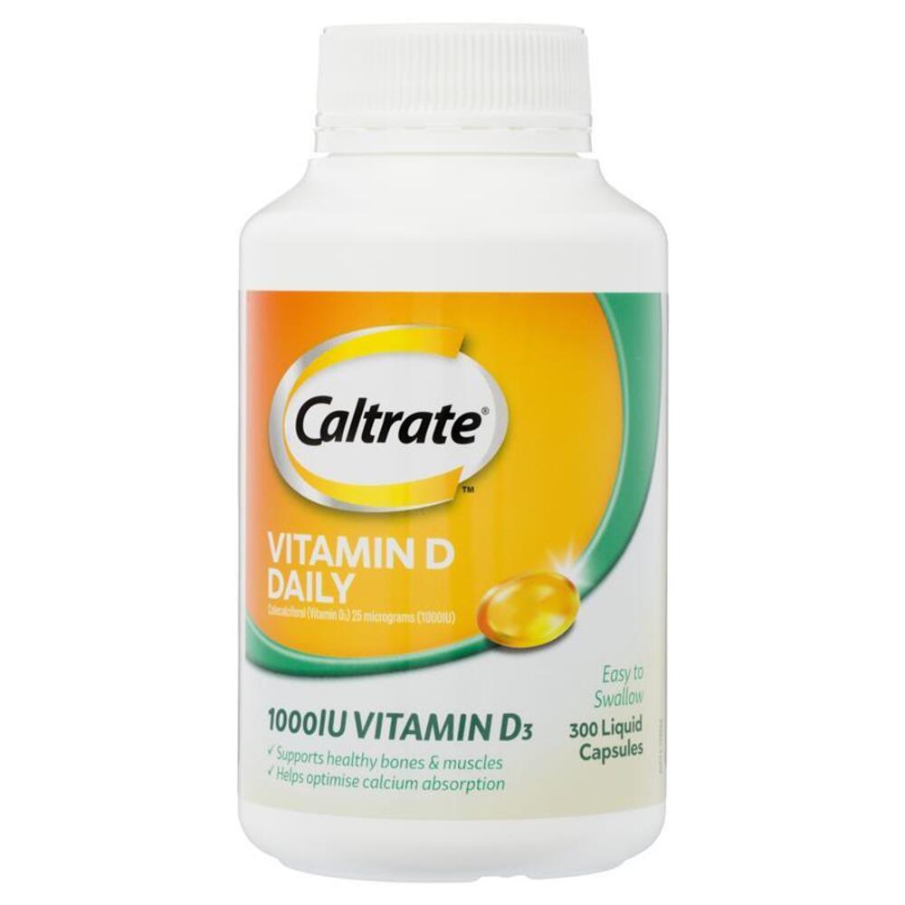 칼트레이트 비타민 D 1000iu 300정 특별 사이즈 Caltrate Vitamin D 1000iu 300 Capsules Exclusive Size