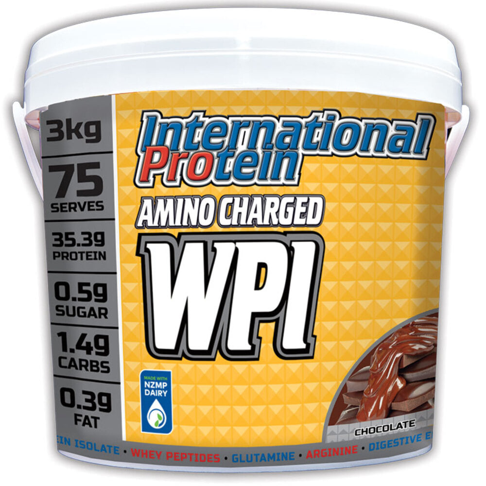 인터네셔널 프로틴 아미노 차지드 WPI 초코렛 3kg International Protein Amino Charged WPI Chocolate 3kg