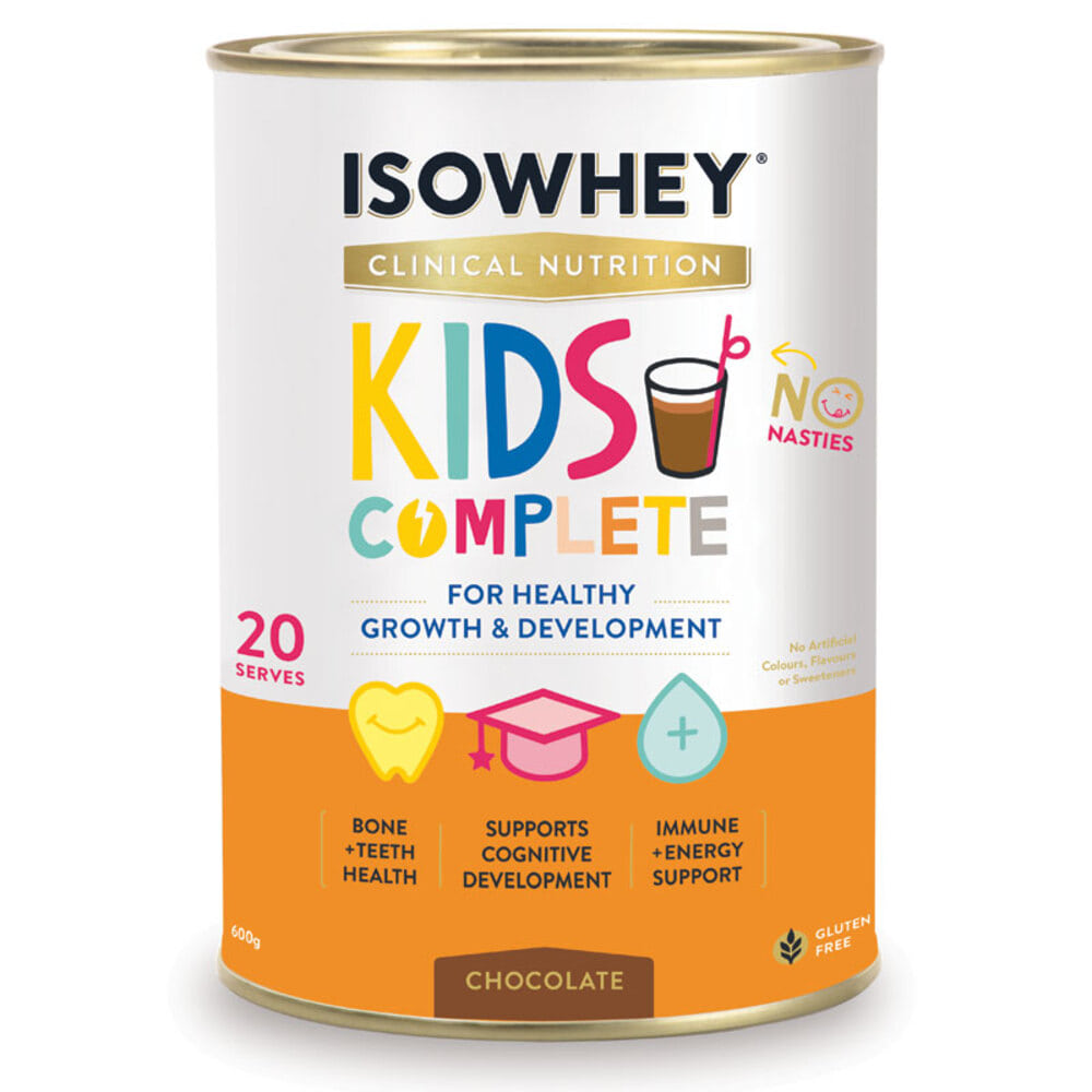 아이소웨이 클리니컬 뉴트리션 키즈 컴플릿 초콜릿 600g IsoWhey Clinical Nutrition Kids Complete Chocolate 600g