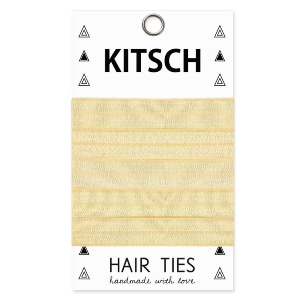 키취 블론디 헤어 타이즈 I-020495, Kitsch Blondie Hair Ties I-020495