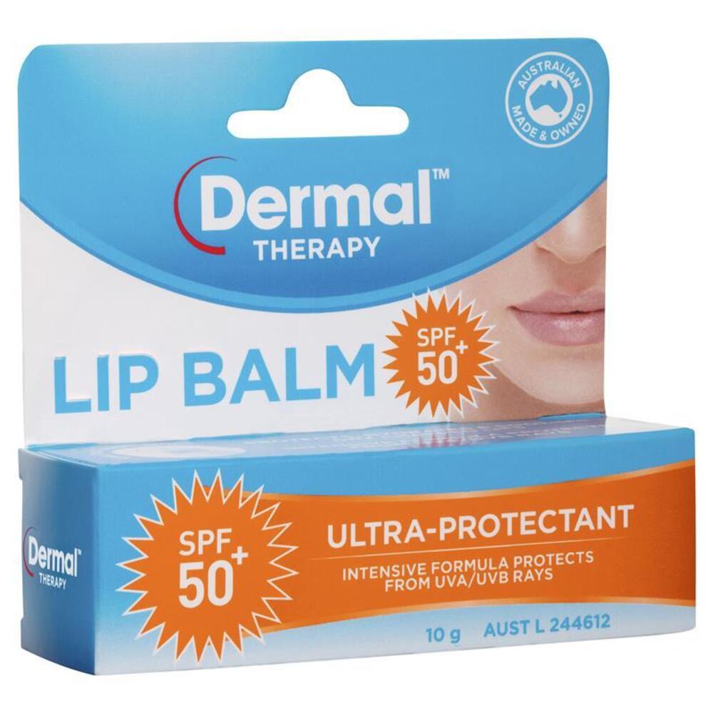 더멀 테라피 립 밤 SPF 50+, Dermal Therapy Lip Balm SPF 50+